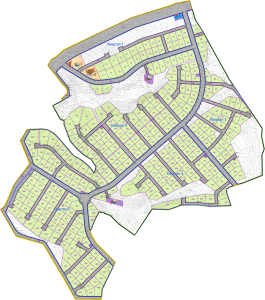 карта поселка
