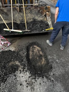 ремонт дорожного покрытия