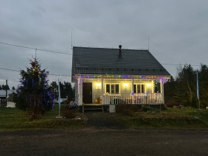 украшаем посёлок к празднику