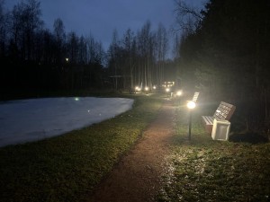 украшаем посёлок к празднику