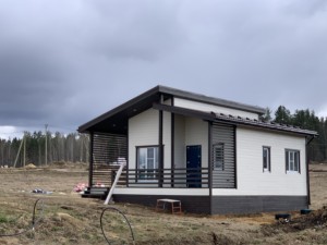 Строящиеся дома (апрель 2022)