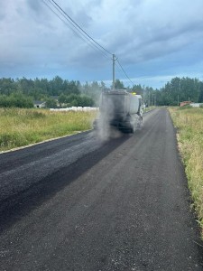 покрытие асфальтовой крошкой