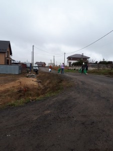 субботник в коттеджном поселке