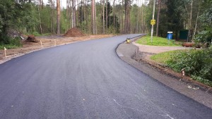 дорога заасфальтирована