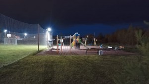 освещение на площадке