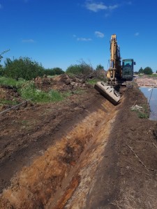 прокладка ливневых канав