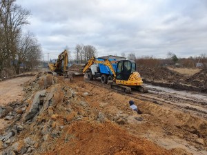 укладка водопровода