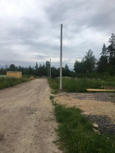 прокладка линии электропередач