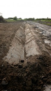 прокладка ливневых канав