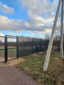 огораживание участка