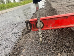 покрытие асфальтовой крошкой