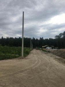 прокладка линии электропередач